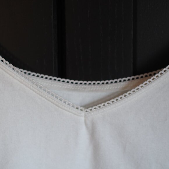 Northern Reflections | Lace Trimmed Cotton Cami/Tank - Picture 4 of 5